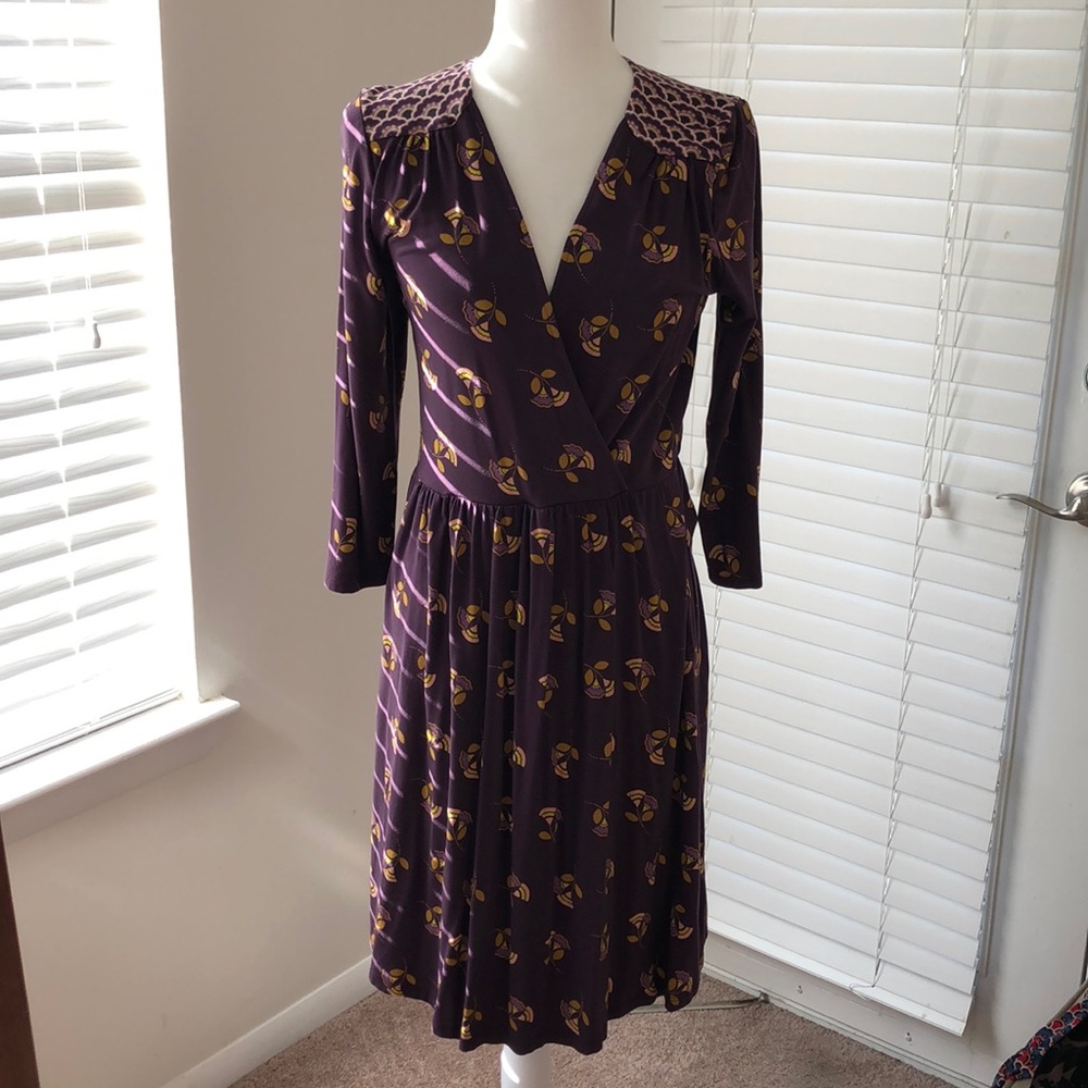 Boden Jersey Print Dress, 8